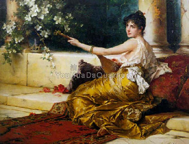 The mandolin player - 康拉德·基泽尔